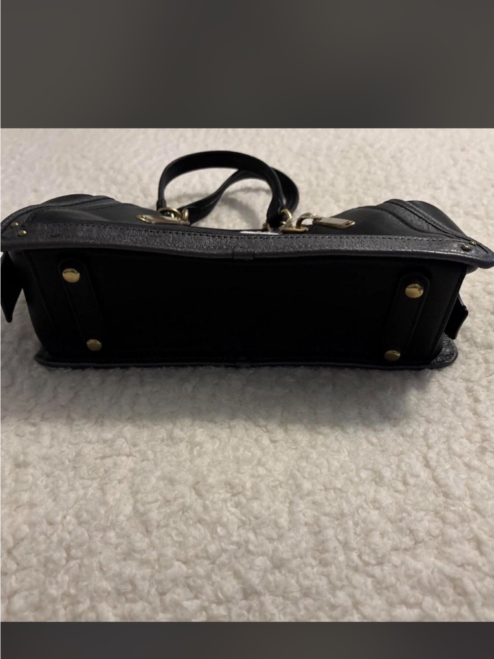 NWT Coach Dreamer Satchel Black Multi Butterfly Applique Snakeskin Handbag 72614 - Picture 4 of 8